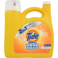 Tide Detergent, Odor Rescue, Fresh Linen, 2-in-1