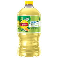 Lipton Green Tea, Diet, Citrus - 64 Fluid ounce 