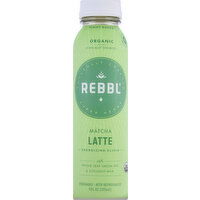 REBBL Energizing Elixir, Organic, Matcha Latte - 12 Ounce 