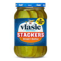 Vlasic Stackers Bread and Butter Pickles - 16 Fluid ounce 