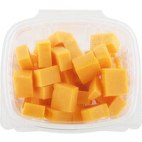 Fresh Cheddar Cheese Cubes - 1 Pound 