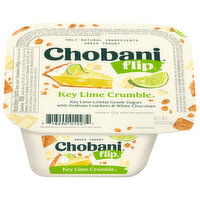 Chobani Yogurt, Greek, Key Lime Crumble - 4.5 Ounce 