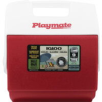 Igloo Cooler, 7 Quart, Red - 1 Each 