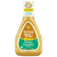 Ken's Steak House Dressing, Lite, Honey Mustard