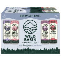 Wild Basin Hard Seltzer, Berry Mix Pack - 12 Each 