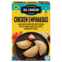 Del Corazon Chicken Empanadas, Mild Spicy, Side - 7.5 Ounce 