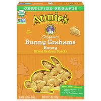 Annie's Bunny Grahams, Organic, Honey - 7.5 Ounce 