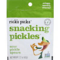 Rick's Picks Pickle Spears, Sour - 2.2 Ounce 