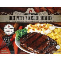 Night Hawk Beef Patty 'n Mashed Potatoes - 10 Ounce 