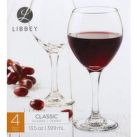 Libbey Glasses, 13.5 oz - 4 Each 