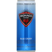 Monaco Cocktail, Blue Crush - 355 Millilitre 