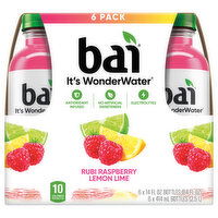 Bai WonderWater, Rubi Raspberry Lemon Lime