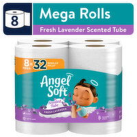 ANGEL SOFT Toilet Paper, 8 Mega Rolls