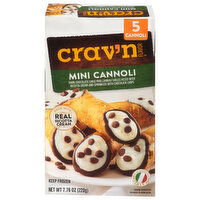 Crav'n Flavor Cannoli, Mini - 5 Each 