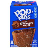 Pop-Tarts Toaster Pastries, Frosted Chocolate Fudge - 8 Each 