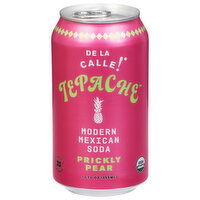 De La Calle! Soda, Prickly Pear, Modern Mexican - 12 Fluid ounce 