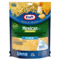 Kraft Natural Cheese, Four Cheese, Mexican Style