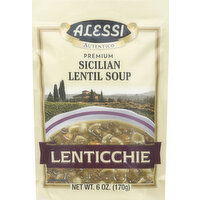 Alessi Soup, Premium, Sicilian Lentil - 6 Ounce 