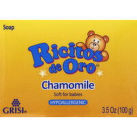 Ricitos de Oro Soap, Hypoallergenic, Chamomile - 3.5 Ounce 