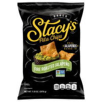 Stacy's Pita Chips, Fire Roasted Jalapeno, Baked - 7.33 Ounce 