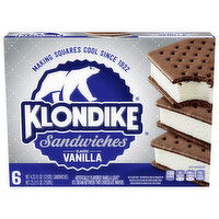 Klondike Sandwiches, Classic Vanilla - 6 Each 