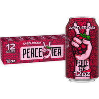 Peace Tea Razzleberry, Iced Tea With Natural Raspberry Flavor - 12 Fluid Ounce
