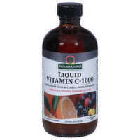 Nature's Answer Vitamin C-1000, Liquid, Natural Lemon Flavor