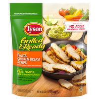 Tyson Tyson Grilled & Ready Fully Cooked Fajita Chicken Strips, 22 oz. (Frozen) - 22 Ounce 