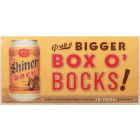 Shiner Beer, Box O' Bocks, 18-Pack - 18 Each 