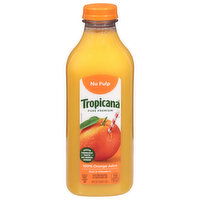 Tropicana No Pulp Pure Premium 100% Orange Juice - 46 Fluid Ounce