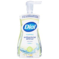 Dial Hand Wash, + Aloe, Foaming, Soothing White Tea Scent - 7.5 Fluid Ounce