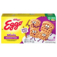 Eggo Waffles, Cinnamon Toast, Minis - 8 Each 