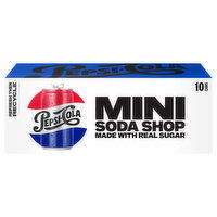 Pepsi-Cola Soda, Mini - 10 Each 