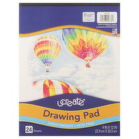 UCreate Drawing Pad, Heavyweight, Acid Free - 24 Each 