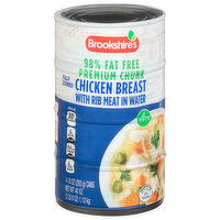 Brookshire's Chicken Breast with Rib Meat in Water, 98% Fat Free, Premium Chunk