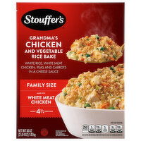 Stouffer's Rice Bake, Grandma's Chicken and Vegetable, Family Size