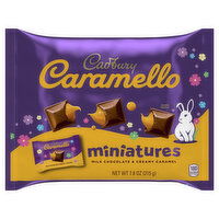 Cadbury Milk Chocolate, Caramello, Miniatures - 7.6 Ounce 