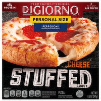 DiGiorno Pizza, Pepperoni, Cheese Stuffed Crust, Personal Size - 8.5 Ounce 