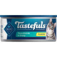 Blue Buffalo Cat Food, Tuna Entree in Gravy, Flaked, Adult - 5.5 Ounce 