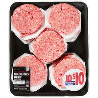 Fresh Ground Beef Patties, 73/27