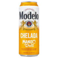 Modelo Beer, Chelada, Mango Chile - 24 Fluid ounce 