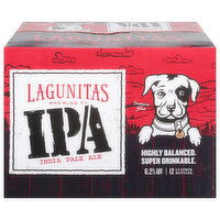 Lagunitas Brewing Co Beer, IPA - 12 Each 