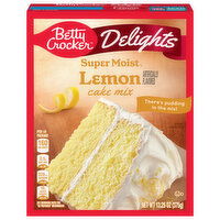 Betty Crocker Super Moist Lemon Cake Mix - 13.25 Ounce