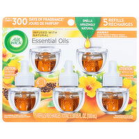 Air Wick Scented Oil Refills, Hawaii - 5 Each 