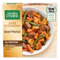 Healthy Choice Healthy Choice Café Steamers Beef Merlot Frozen Meal, 9.5 Ounce 