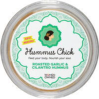 Hummus Chick Hummus, Roasted Garlic & Cilantro - 8 Ounce 