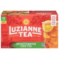 Luzianne Iced Tea, Decaffeinated, Tea Bags, Gallon Size - 18 Each 