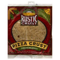 Rustic Crust Pizza Crust, Tuscan Six Grain - 1 Pound 