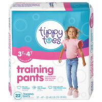 Tippy Toes Training Pants, for Girls, 3T-4T (32-40 lb) - 22 Each 