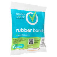 Simply Done Rubber Bands, assorted size